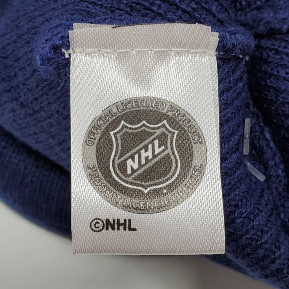 NHL Official New York Rangers Men's Knit Hat - Picture 6 of 7